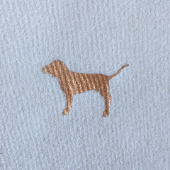 ✨SOLD✨♏️Victoria Secret PINK White Bling L/S - Picture 2 of 6